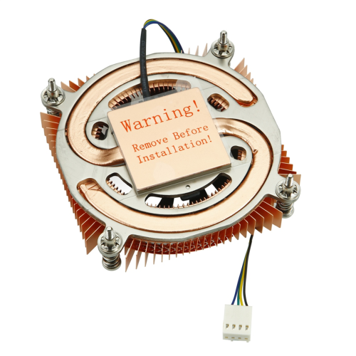 Tichý ventilátor pre HTPC šasi, regulácia teploty CPU, ultratenký chladič 1