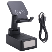 vertical folding audio Bluetooth speaker with mobile phone holder