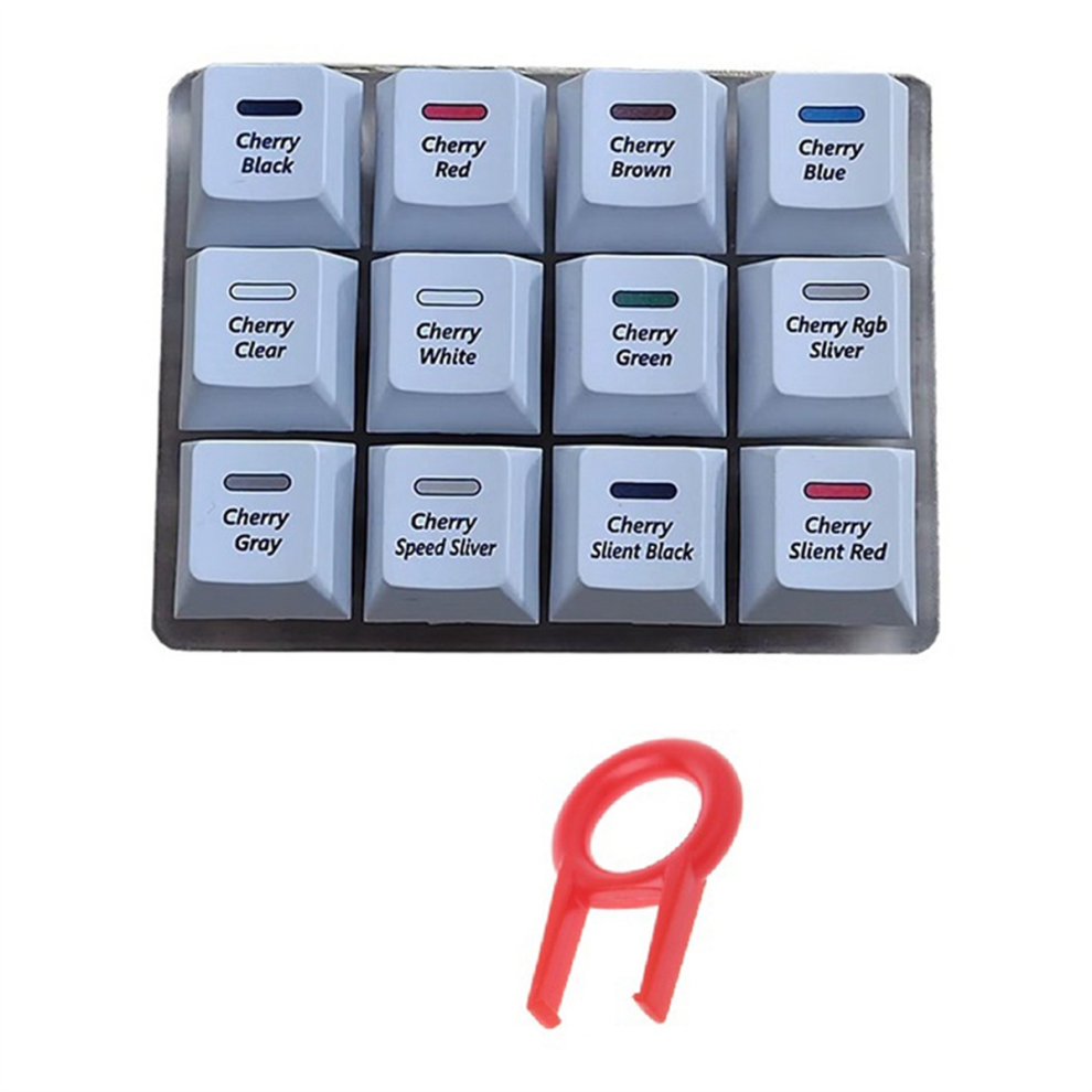 12-Key Mechanical Keyboard Switch Tester Sampler Switch Testing Tool 4713228601992