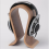 Soporte de madera para auriculares supraurales en forma de U 3