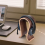 Soporte de madera para auriculares supraurales en forma de U 2