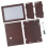MoneySavingBoxC 2000D 20,1  7,6  14,5 cm dunkelbraun 9