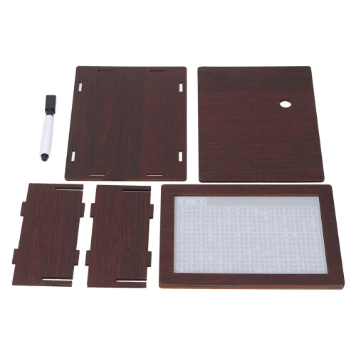 MoneySavingBoxC 2000D 20,1  7,6  14,5 cm dunkelbraun