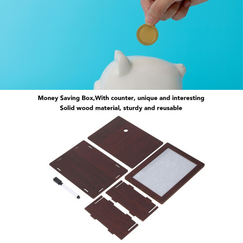 MoneySavingBoxC 2000D 20,1  7,6  14,5 cm dunkelbraun 2