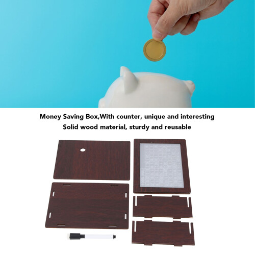 SavingBox-Counter-1000$-Marron foncé-20.1x7.6x14.5cm 2