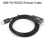 Kabel szeregowy USB do RS232, USB typu A do DB9 żeński 4