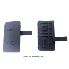 Gumowa osłona dolna drzwiczek USB do aparatu cyfrowego 4000D
