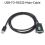 Kabel szeregowy USB do RS232 USB typu A do DB9 męski 4
