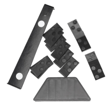 Kit de herramientas de instalación de pisos laminados de madera con espaciador de 20 piezas