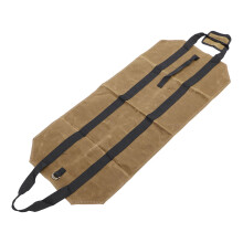 Waxed Canvas Log Carrier Bag Firewood Holder 37.4 x 16" Khaki