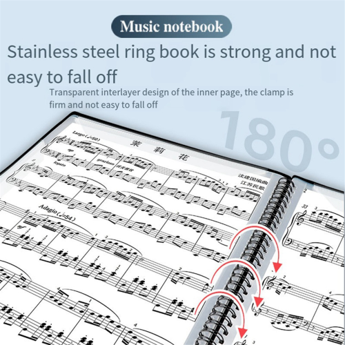 Sheet Music Folder, Music Binder,Suitable for Piano Playing 2