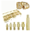 Porcas com insertos roscados, 360 peças, M2/M2.5/M3/M5/M6 1