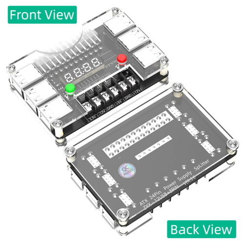 Τροφοδοτικό ATX Breakout Board Τάση εξόδου 3.3V, 5V, 12V, -12V 1
