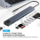 10-in-1 USB C-dockingstation USB HUB Type C-splitter 4