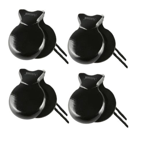 4PCS Spanish Castanets Traditional Flamenco Castanets for Beginner-C