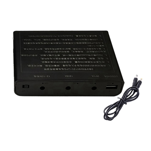 Fonte de alimentação UPS com saída USB de 5V, 9V e 12V para projetos DIY com bateria 18650. 1