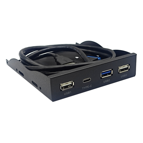 Πάνελ μονάδας δισκέτας USB3.2 GEN1 TYPE-C, διανομέας 3,5 ιντσών, θύρα 19 ακίδων σε C