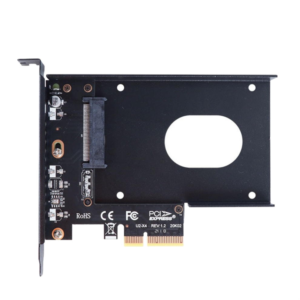 U2x4 Pcie 4.0 X4 U.2 Adapter Card Sff-8639 U.2 Pm983 4713228607680