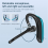 Wireless Headphones With Dual Microphone Bluetooth Earphone Blue 2