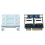 Mini Pci-E Adapter 2 SSD HDD For Laptop Dual Micro- SD SDHC SDXC TF 1