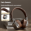 Bluetooth5.3 Wireless Headphones Touch Control Type C Earphones,A 3