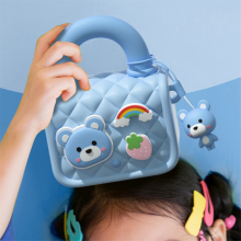 Multifunctional Children'S Camera Bag,Pink