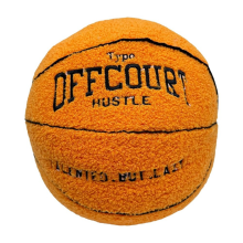 Cuscino da basket, cuscino a forma di basket, peluche peloso-A