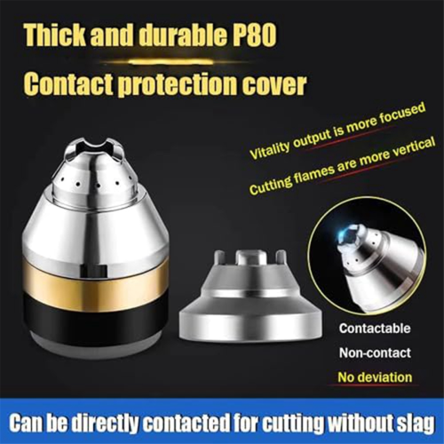 P80 Plasma Cutting Nozzle Protective Cover, Electrodes Cover (2Pcs) 1