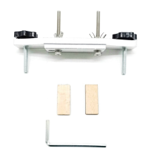 1 Conjunto de Grampos de Instalação de Ponte de Guitarra Metálica - Ferramentas de Luthier