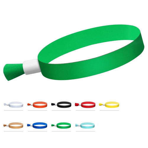 Pacote com 100 pulseiras coloridas para eventos (verde) 1