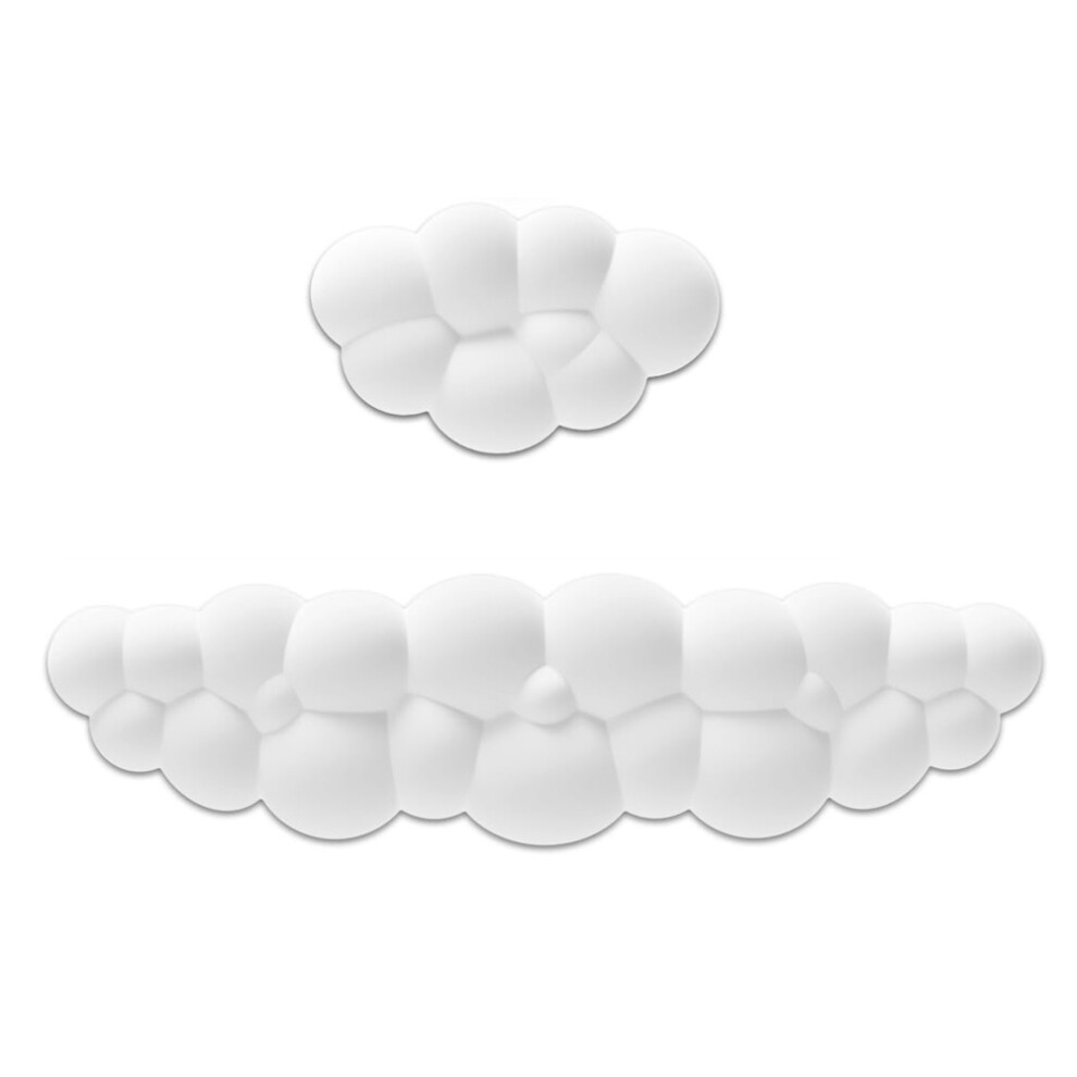 Keyboard Wrist Rest Mouse Wrist Rest For Keyboard Mouse, White 4713228614800