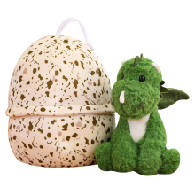 Dinosaur Stuffed Animal Toys with Big Dinosaur Egg