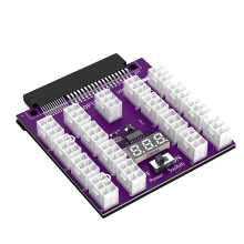 ATX 17 X 6-pinowy zasilacz Breakout Board Adapter Converter 12V