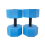 Ensemble d'haltères aquatiques pour piscine, brassards de natation en mousse (bleus) 2