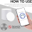 60Pcs NFC TagsNtag 215 NFC Sticker Chip NFC Tag Rewritable NFC Card 2