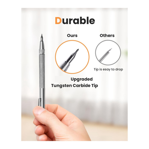 4 Pack Tungsten Carbide Scriber with Magnet, Metal Scribe 2