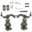 Headsethouder, helmgemonteerde accessoirerailadapterkit, C 4