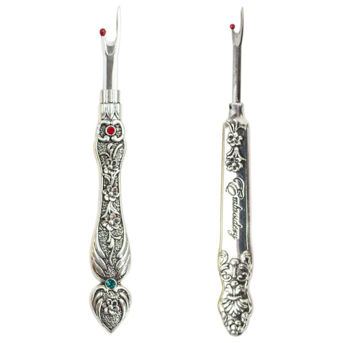 Seam Rippers for Sewing Crafting Removing Hems & Seams (2Pcs Silver)