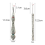 Seam Rippers for Sewing Crafting Removing Hems & Seams (2Pcs Silver) 2
