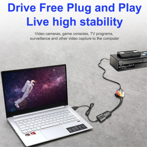 Κάρτα λήψης βίντεο USB 2.0 Μετατροπέας AV Digital σε USB για DV/ 2