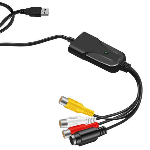 Κάρτα λήψης βίντεο USB 2.0 Μετατροπέας AV Digital σε USB για DV/