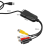 Κάρτα λήψης βίντεο USB 2.0 Μετατροπέας AV Digital σε USB για DV/ 7