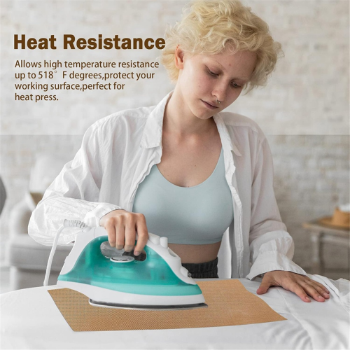 PTFE Sheet for Heat Transfer Sheet 18 Pack Non Stick 2