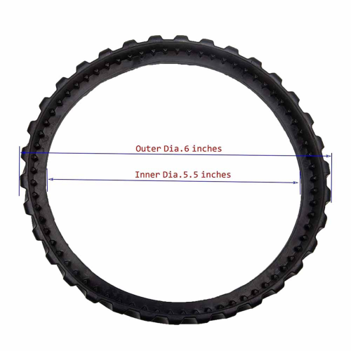 4Pcs Replacement Rubber Tracks for Zodiac Mx8 Elite Mx6 Elite Mx8 Mx6