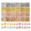 1920PC Spacer Beads Set, Assorted Round for Jewelry Making 1