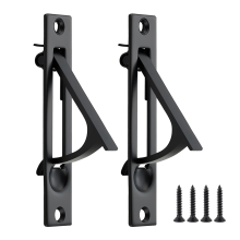 2 Pack Pocket Door Pull Solid Pocket Door Flush Edge Pull