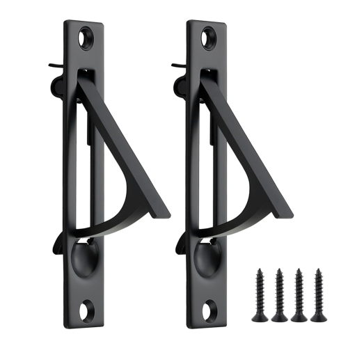 2 Pack Pocket Door Pull Solid Pocket Door Flush Edge Pull