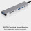 USB Docking Station, Hub, 4 USB Multi-Port Adapter, for Laptop 4