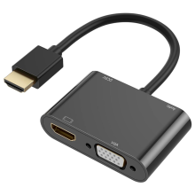 -Compatible con VGA+-Compatible con convertidor de audio de 3,5 mm