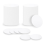 55PCS NFC Tags 215 Blank White Card Sticker Coin Card 1